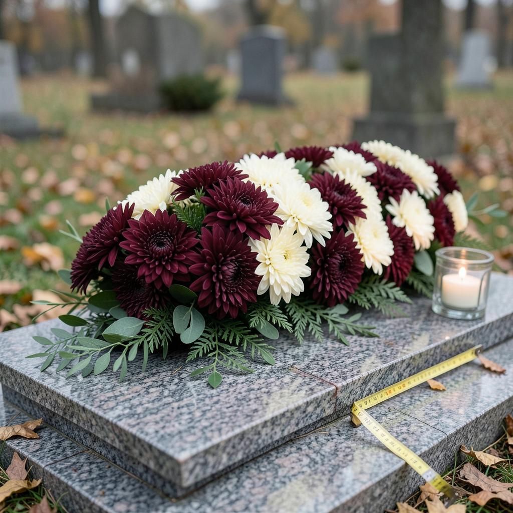Jaki stroik na grób wybrać? Kompletny przewodnik: rozmiar, kształt, kolor i rodzaj nagrobka